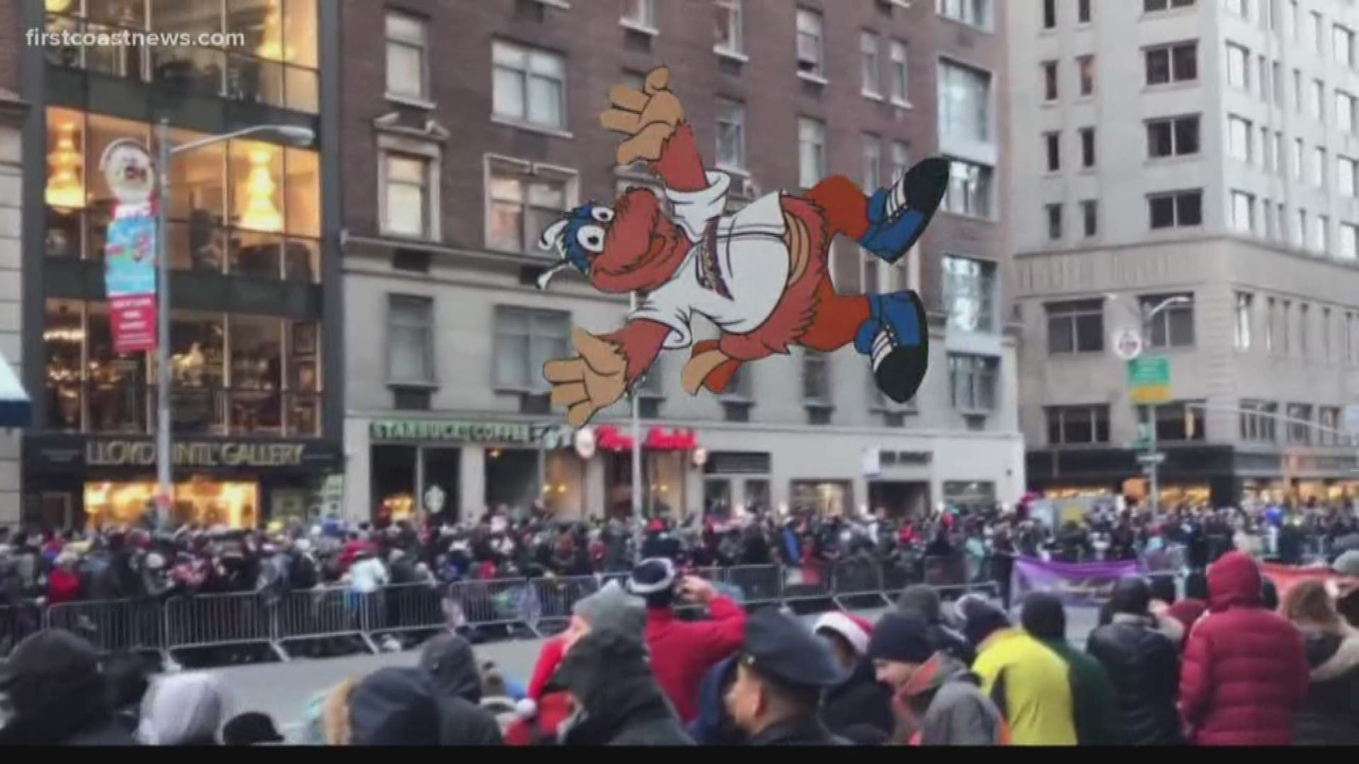 Macy's is celebrating its 92nd Thanksgiving Parade today, and GMJ had to get in on the fun!