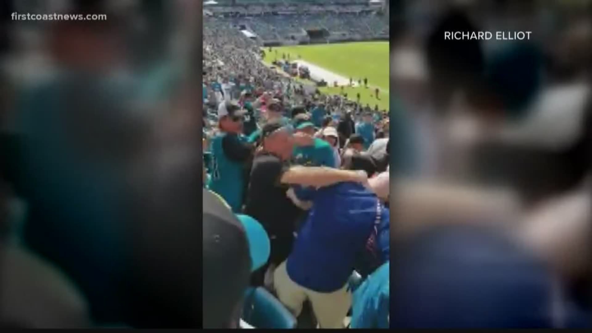 While the play on the field wasn't something to be proud of, the real shame came in the stands as fans were thrown out following a brawl.