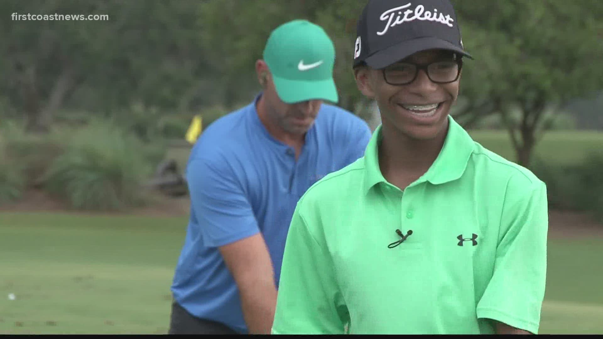 Thanks to the First Tee, four young golfers got the opportunity to play TPC Sawgrass' iconic Stadium Course.