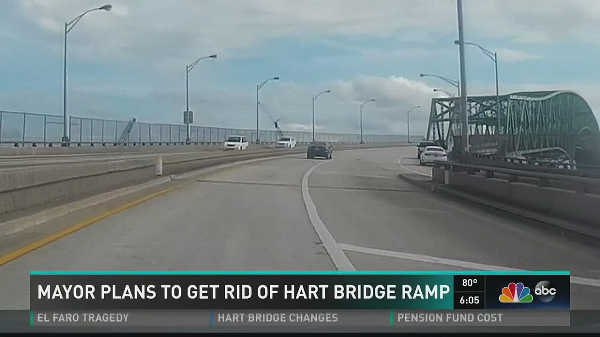 Mayor plans to get rid of Hart Bridge ramp