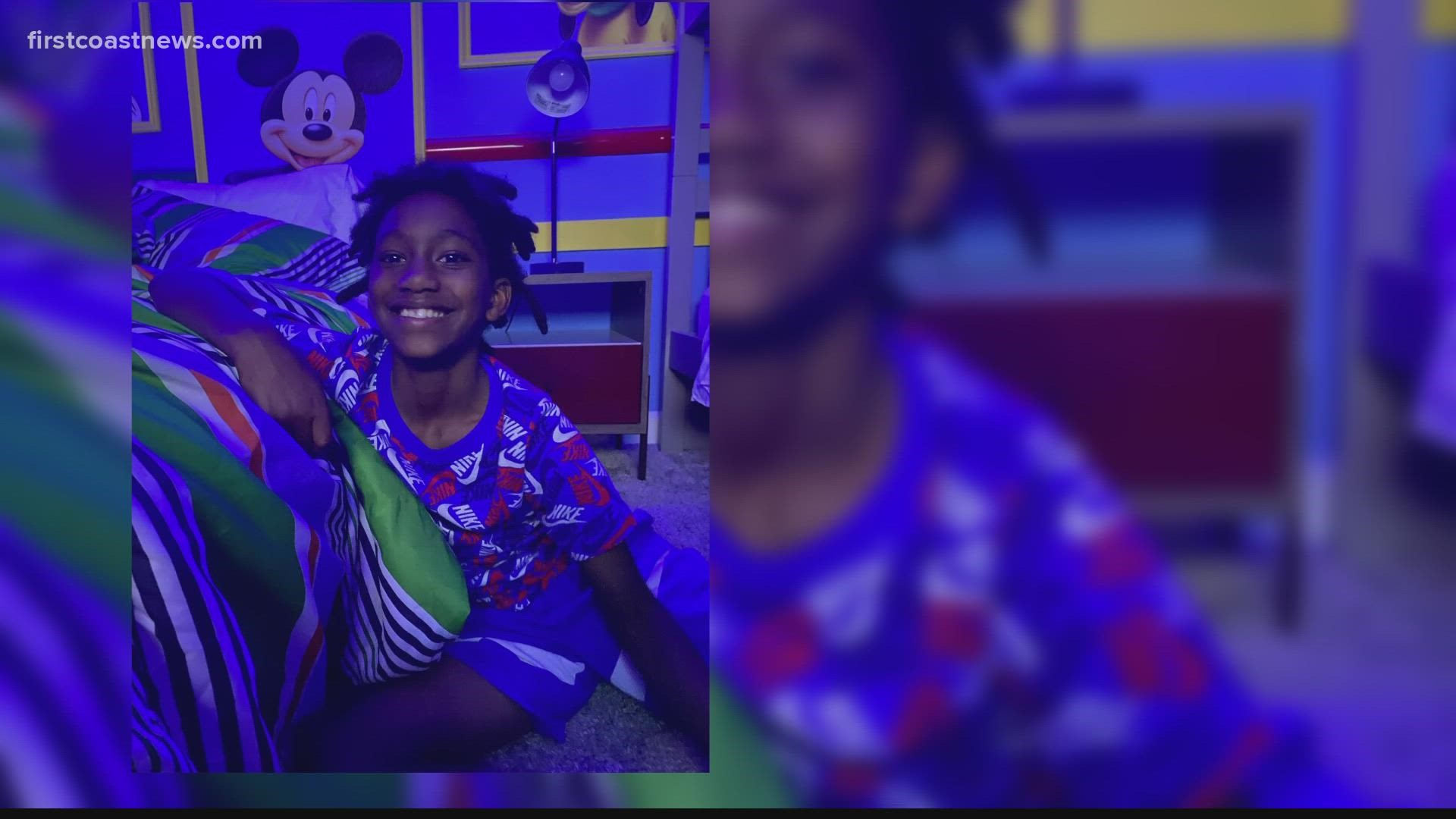 The family members identified the boy as Vito Johnson, who is in a medically-induced coma at UF Health Jacksonville with a fractured skull and spine.