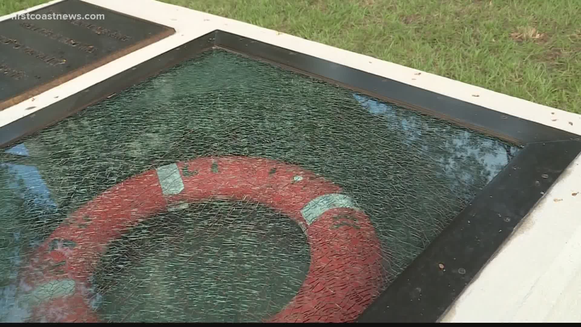 Five years after the SS El Faro sunk off the coast of the Bahamas, the families had to endure more heartbreak when the memorial to the crew was vandalized.