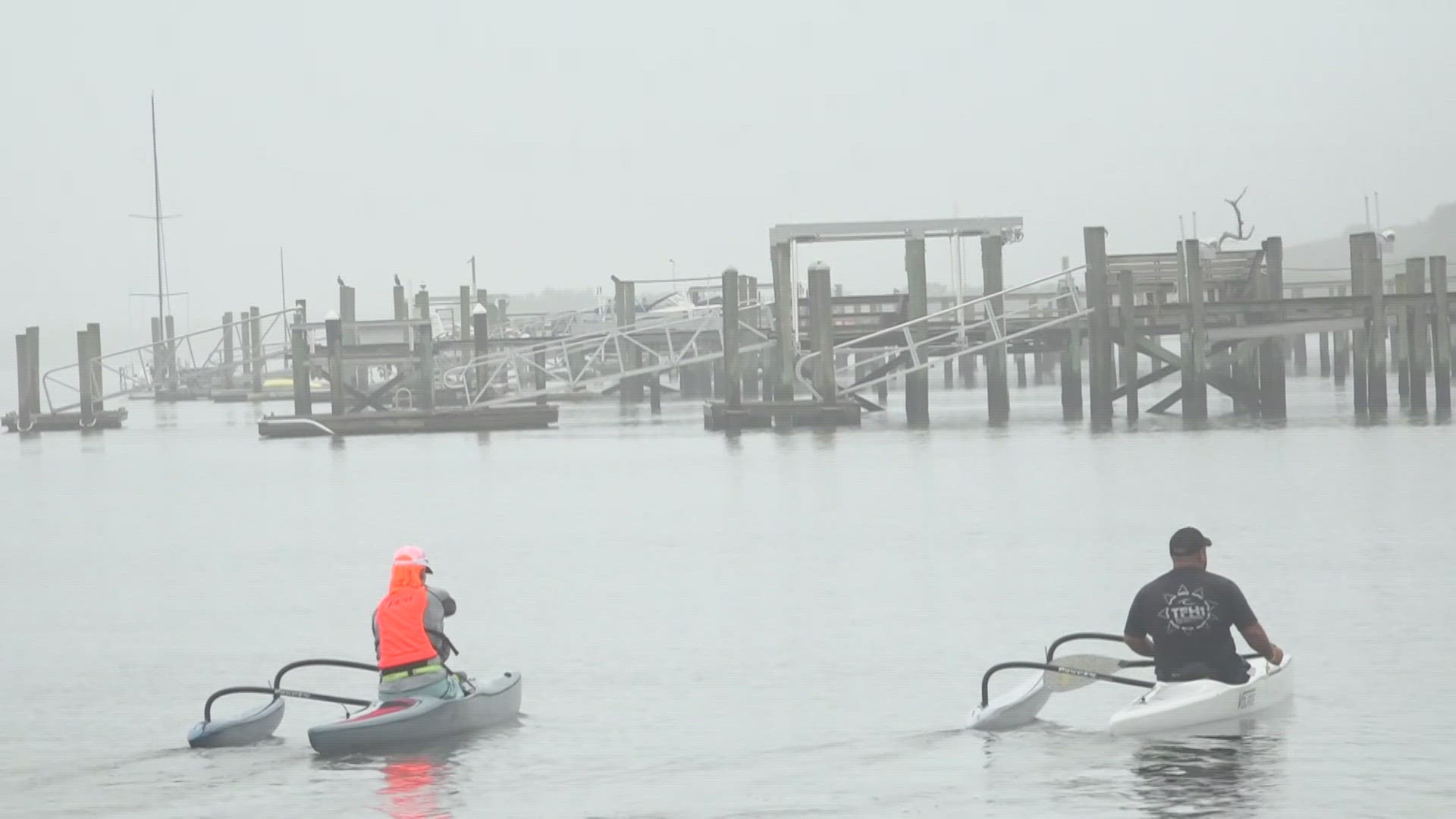 The search for Eiffel Gilyana, who went missing near the St. Augustine Inlet Saturday, continues.