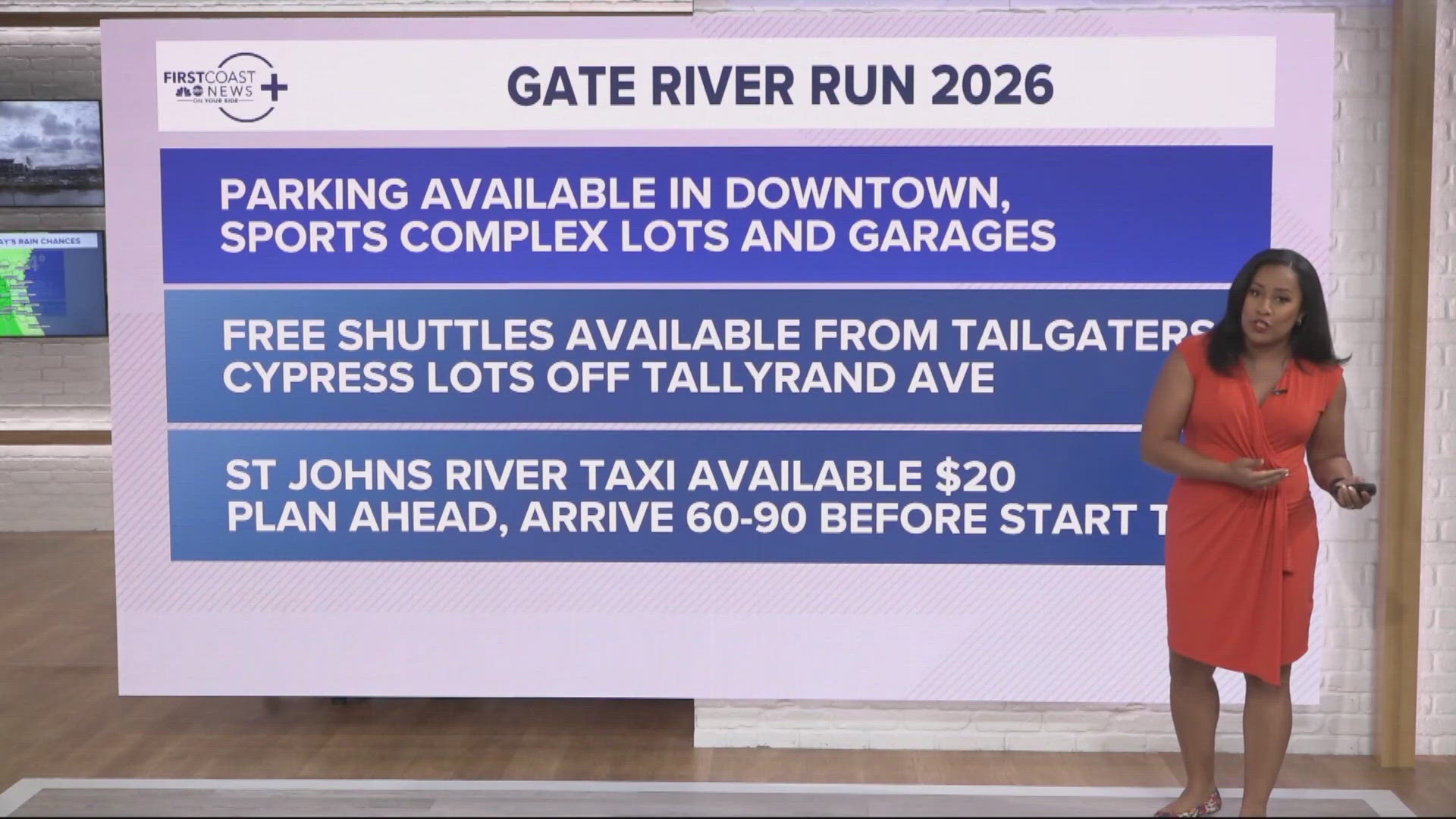 Preparing for road closures ahead of the Gate River Run ...