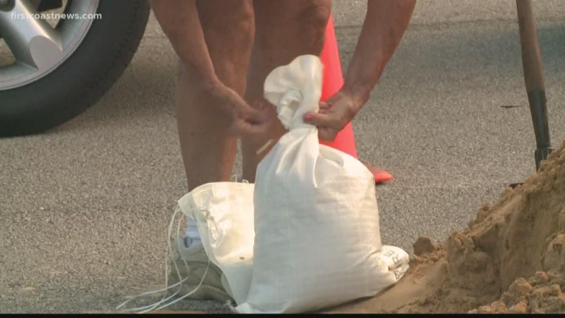 Emergency shelters, sandbag locations across the First Coast