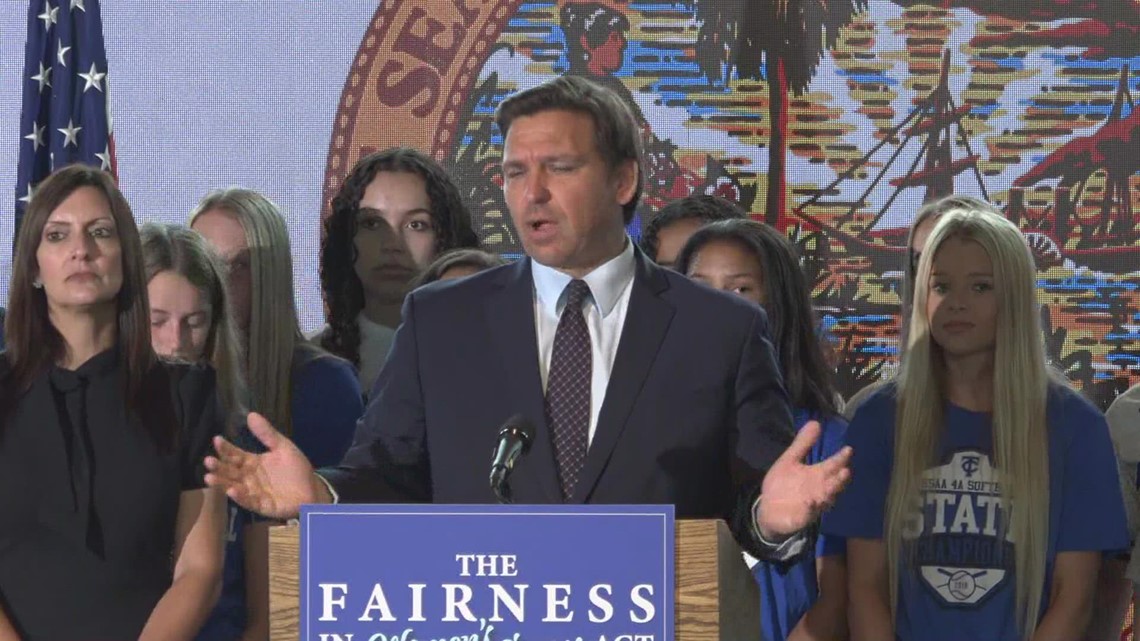 Florida Governor Holds News Conference In New Smyrna Beach Firstcoastnews Com