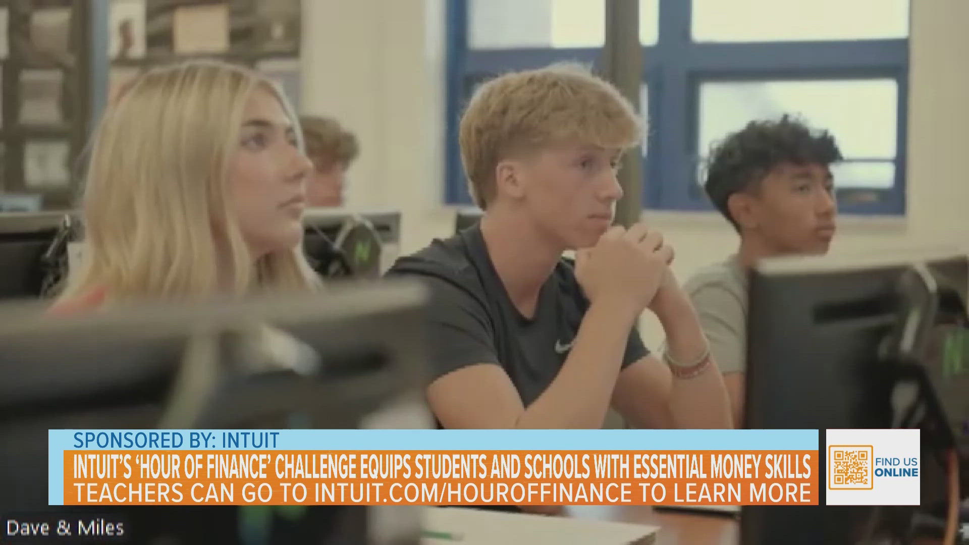 Teachers can go to intuit.com/houroffinance to learn more