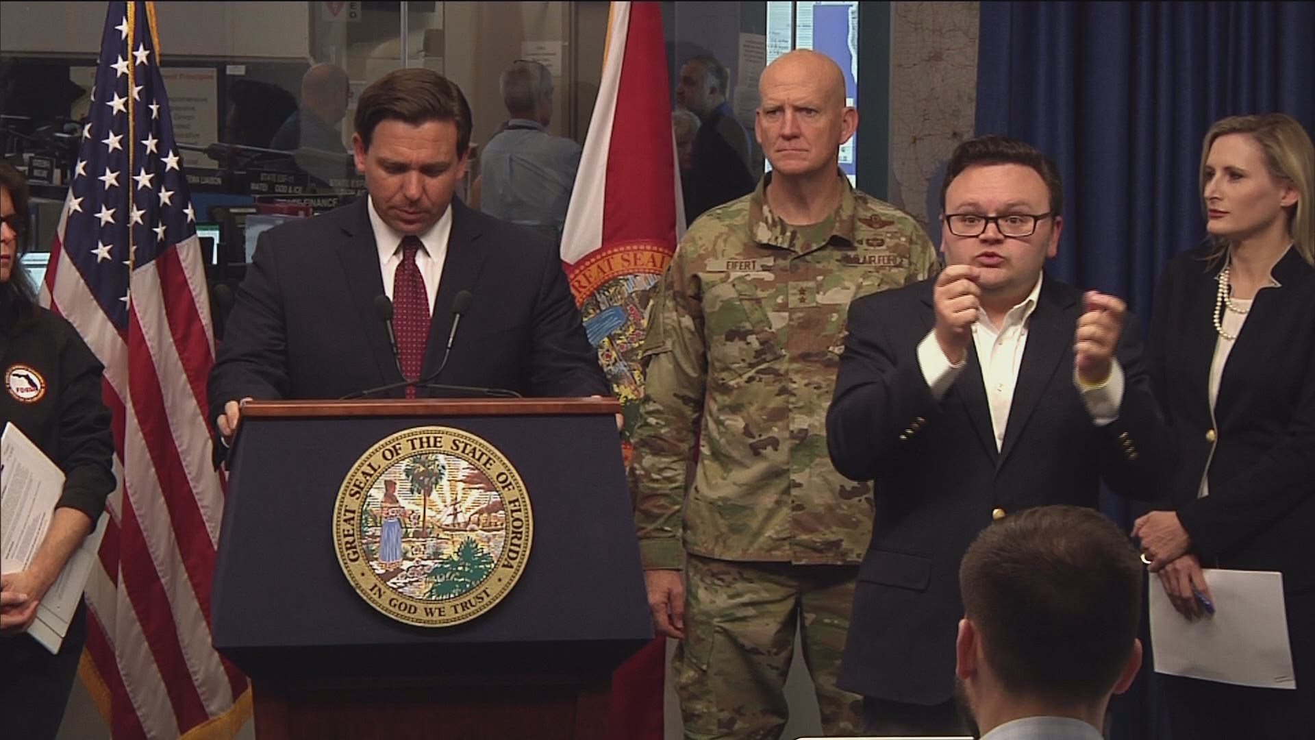 Gov. Ron DeSantis Monday announced measures for small business relief as COVID-19 forces closures across Florida.