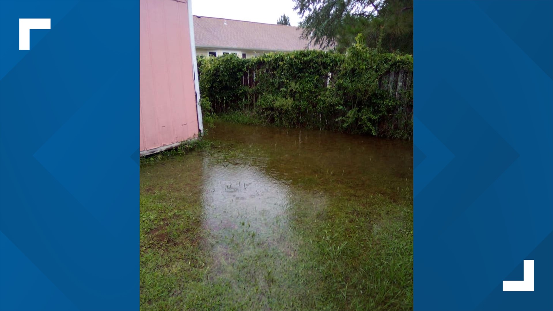 Excessive flooding seen along westside of Jacksonville, Riverside area