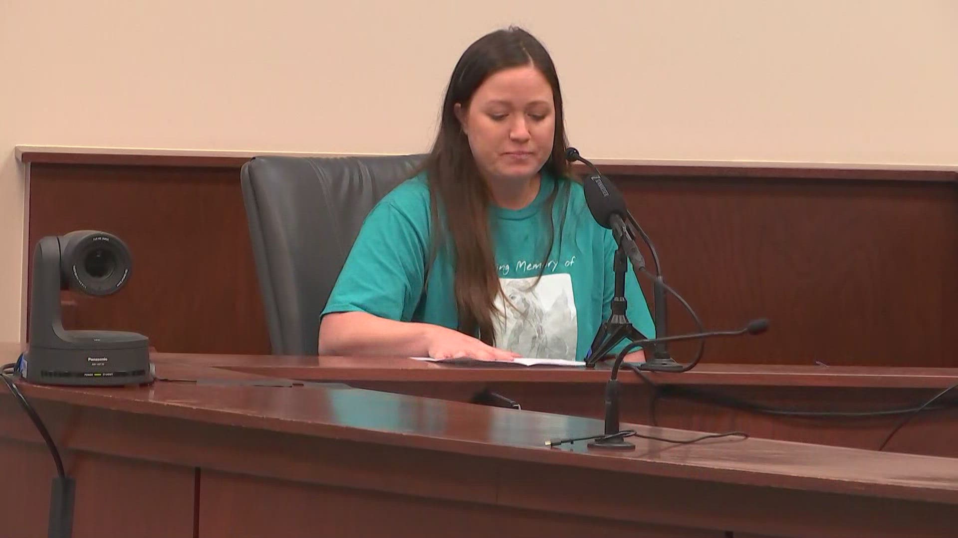 Breanna Cherry spoke to the court during Aiden Fucci's sentencing hearing for the murder of Tristyn Bailey. She coached Tristyn's team of 8 through 13 year olds.