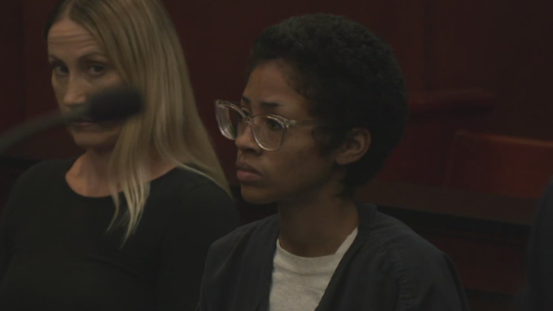 Arieana Gibbs, the 22-year-old woman accused of stabbing St. Augustine priest, Father Marino, had her bond denied in court Tuesday afternoon.