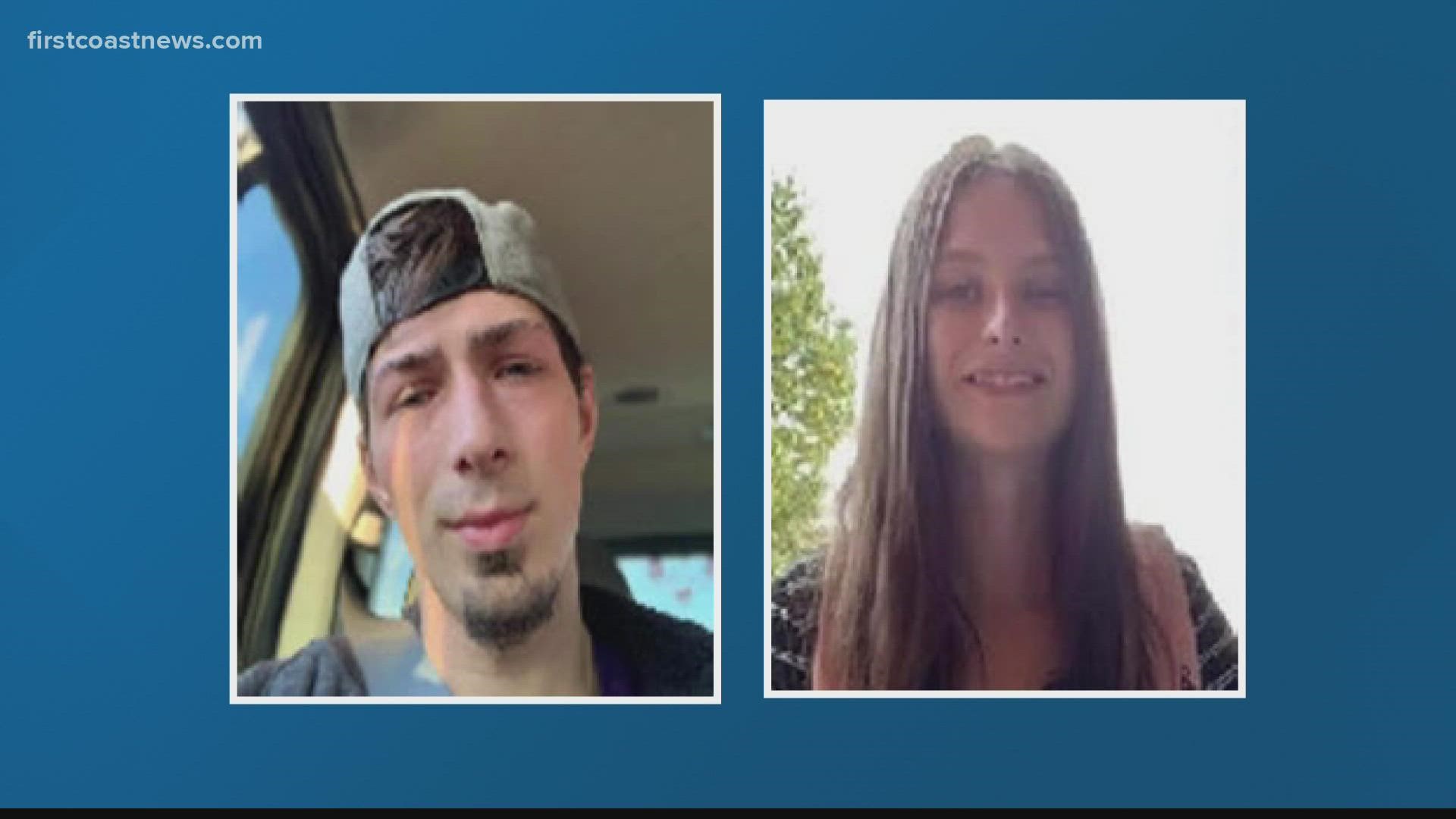 Police said Autumn Turner, 17, was last seen with Jacob Flournoy, 27, in the St. Augustine area.