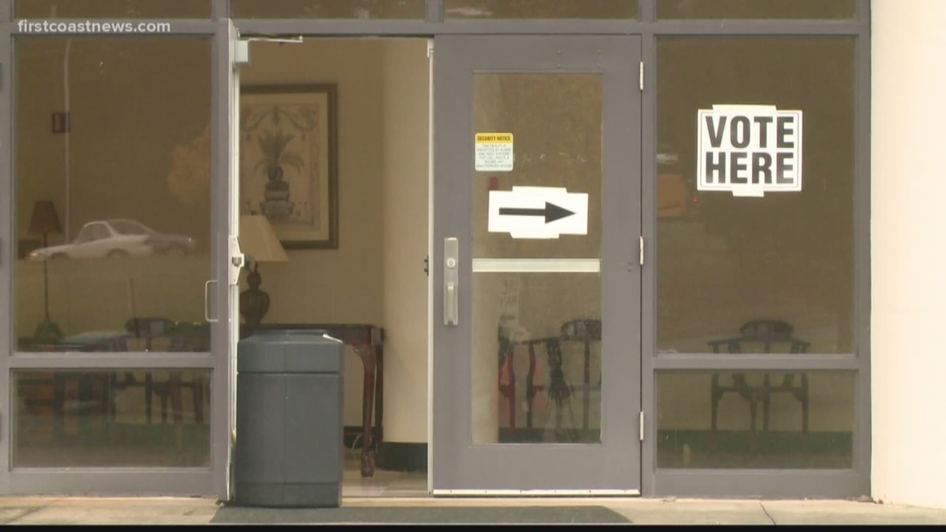 You can head to the polls and cast your vote for the Midterm Elections if you're registered to vote in Duval, Bradford, Flagler and Alachua counties.