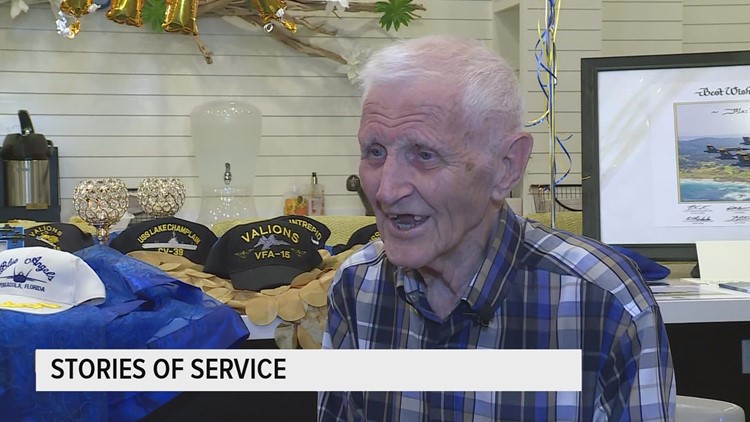 Stories of Service: Former Blue Angel celebrates 93rd birthday
