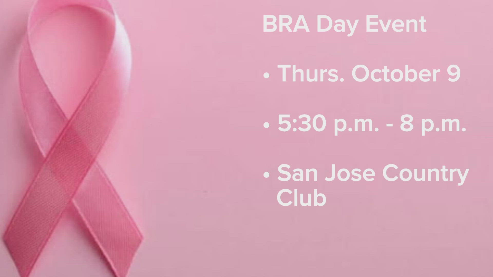 BRA Day is back Oct. 9! Learn about breast reconstruction, hear from survivors, and meet experts. First Coast News Anchor Anthony Austin will emcee the event. 