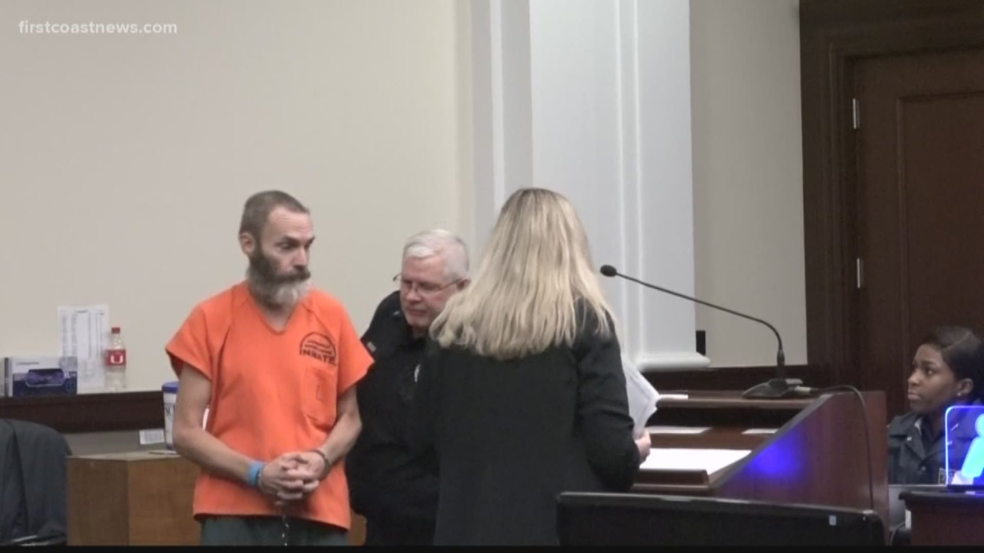 David Beckley waived his rights to a speedy trial Wednesday. He is accused of breaking into the Flame Broiler in San Marco and setting in on fire.
