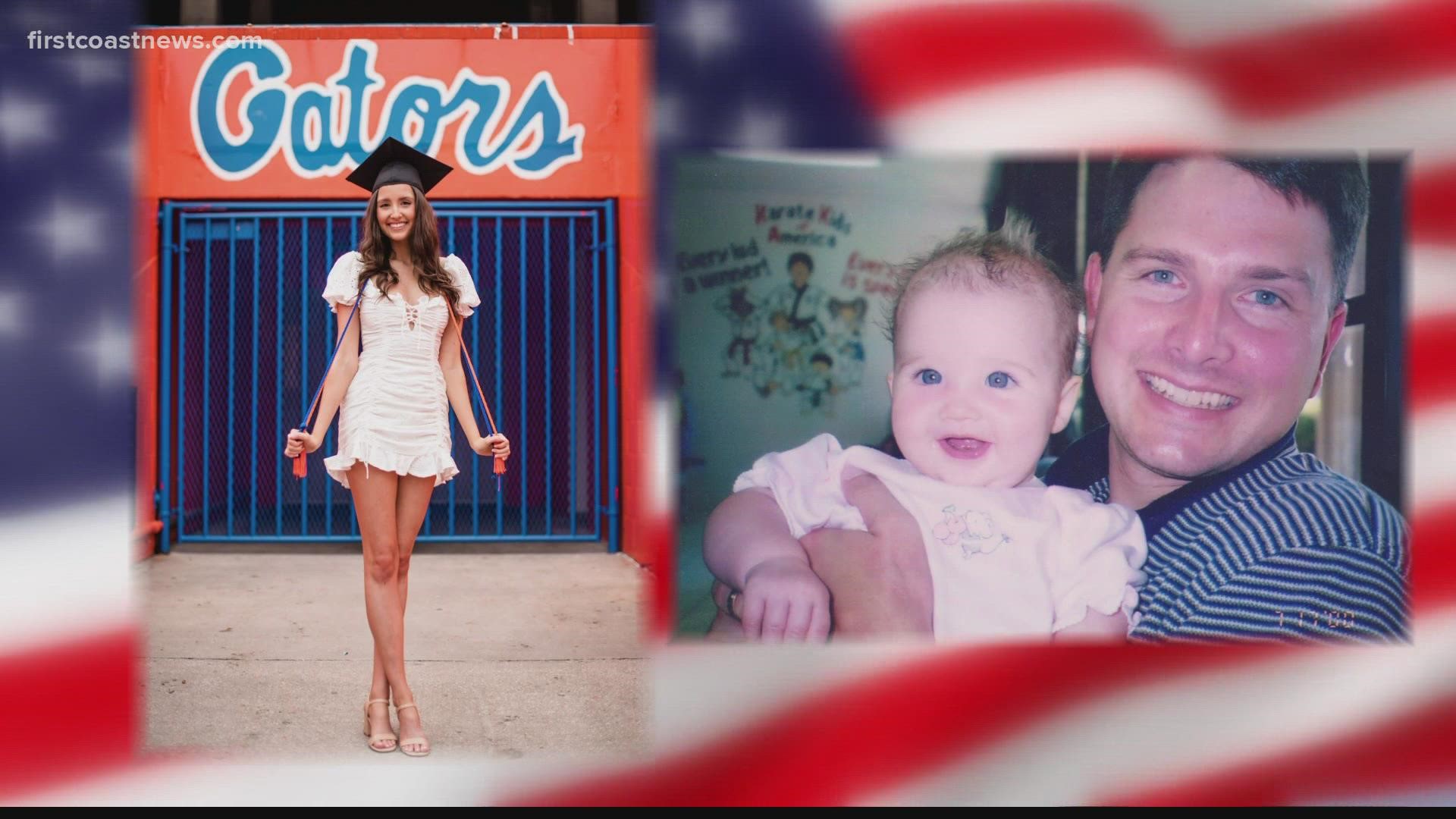 Abbie Chalfant lost her father in 2002 when he crashed off the coast of Puerto Rico while preparing for a deployment.