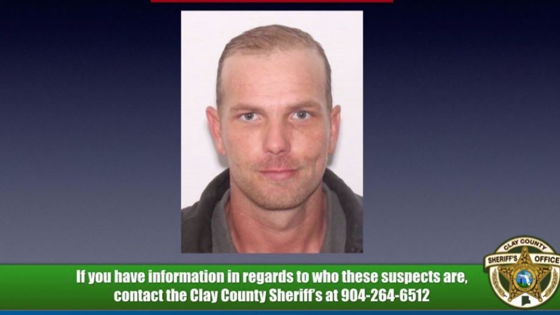 Clay County deputies search for burglary suspect