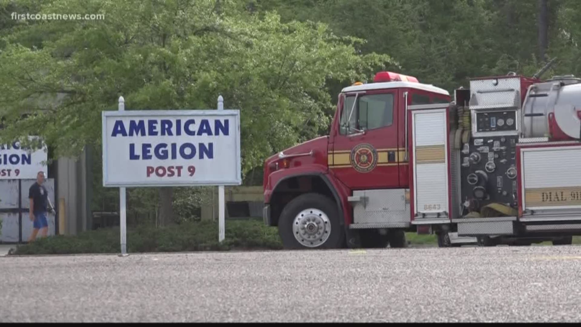 The state fire marshal is looking into a fire that broke out at the American Legion 9 location on Sunday.