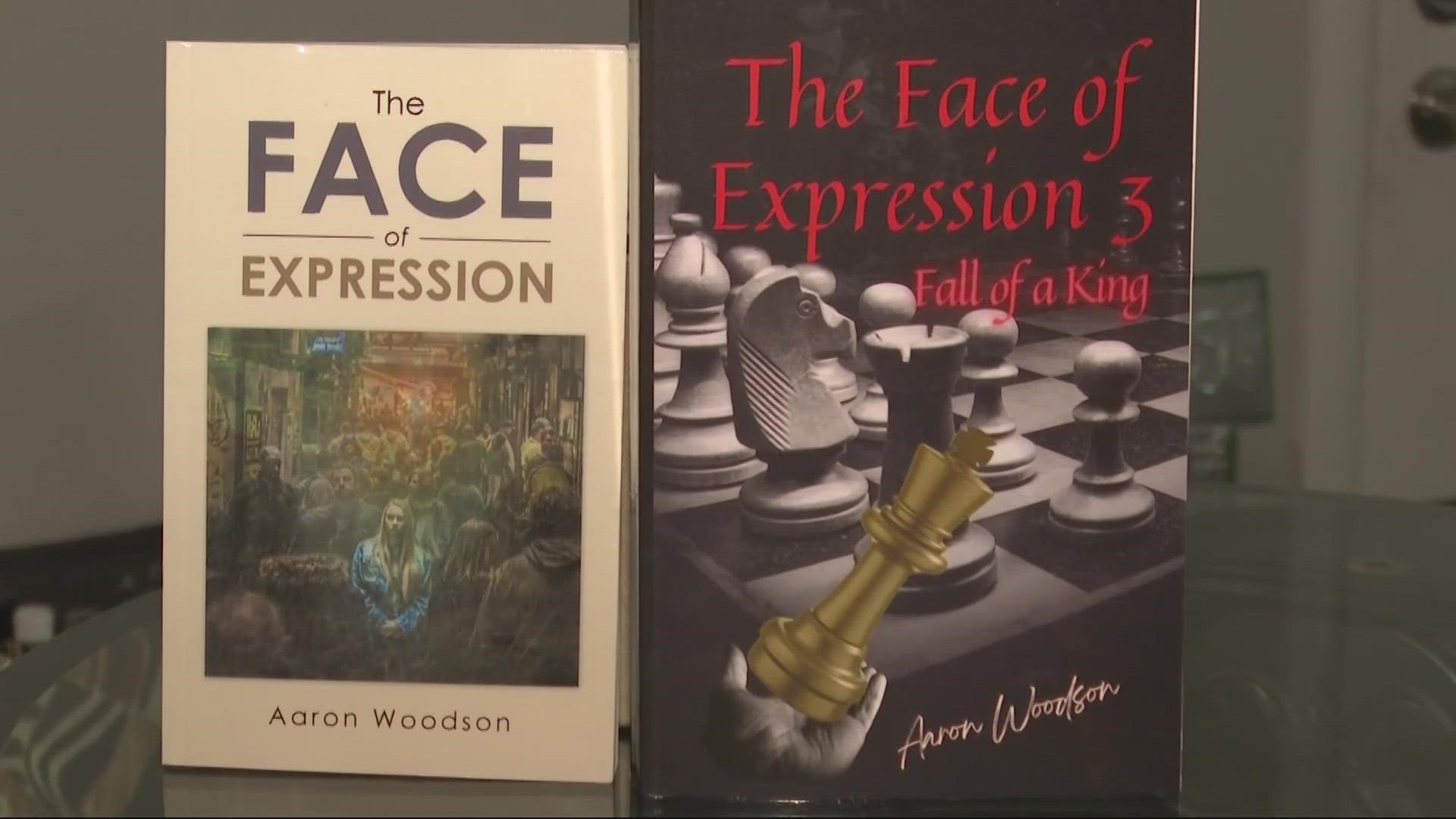 After serving in the Air Force for 15 years, veteran Aaron Woodson is embarking on his new career as an author.