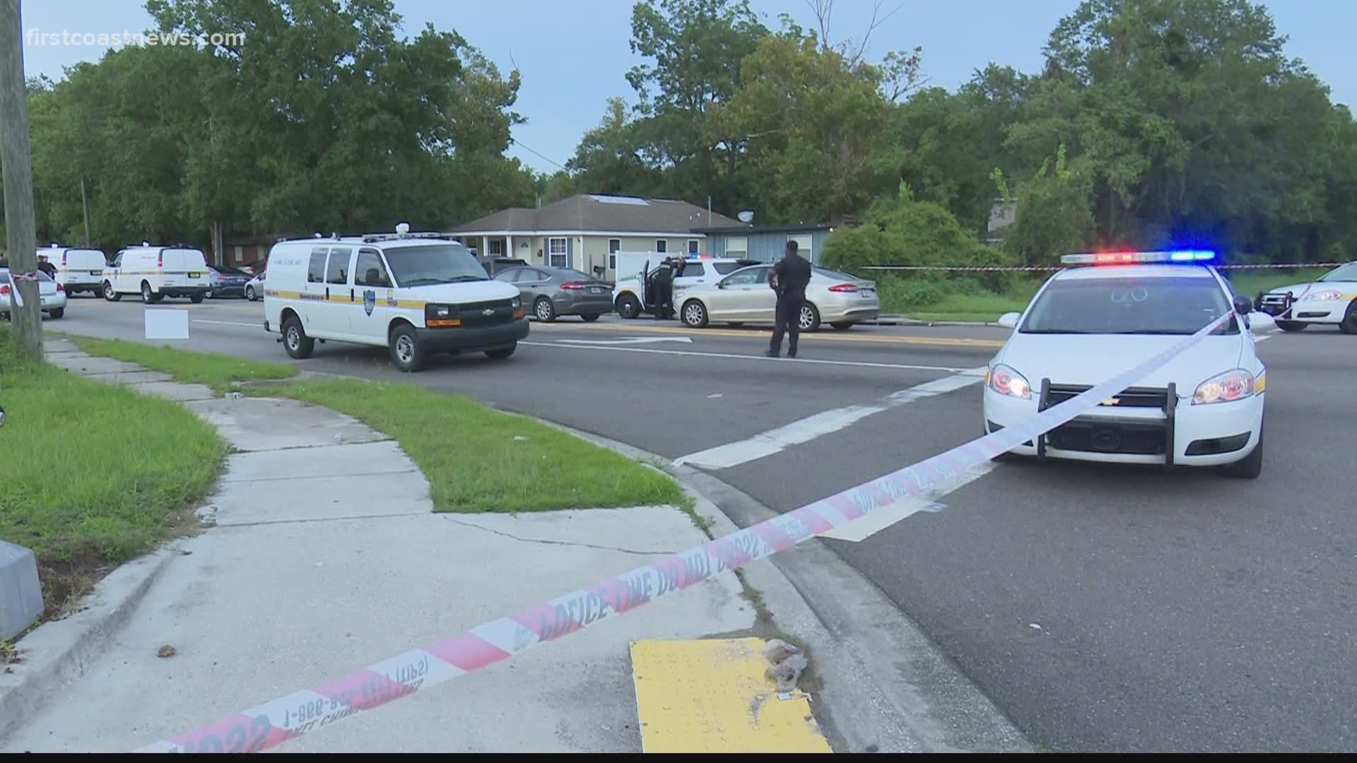 The shooting happened in the area of West 23rd Street, according to JSO.