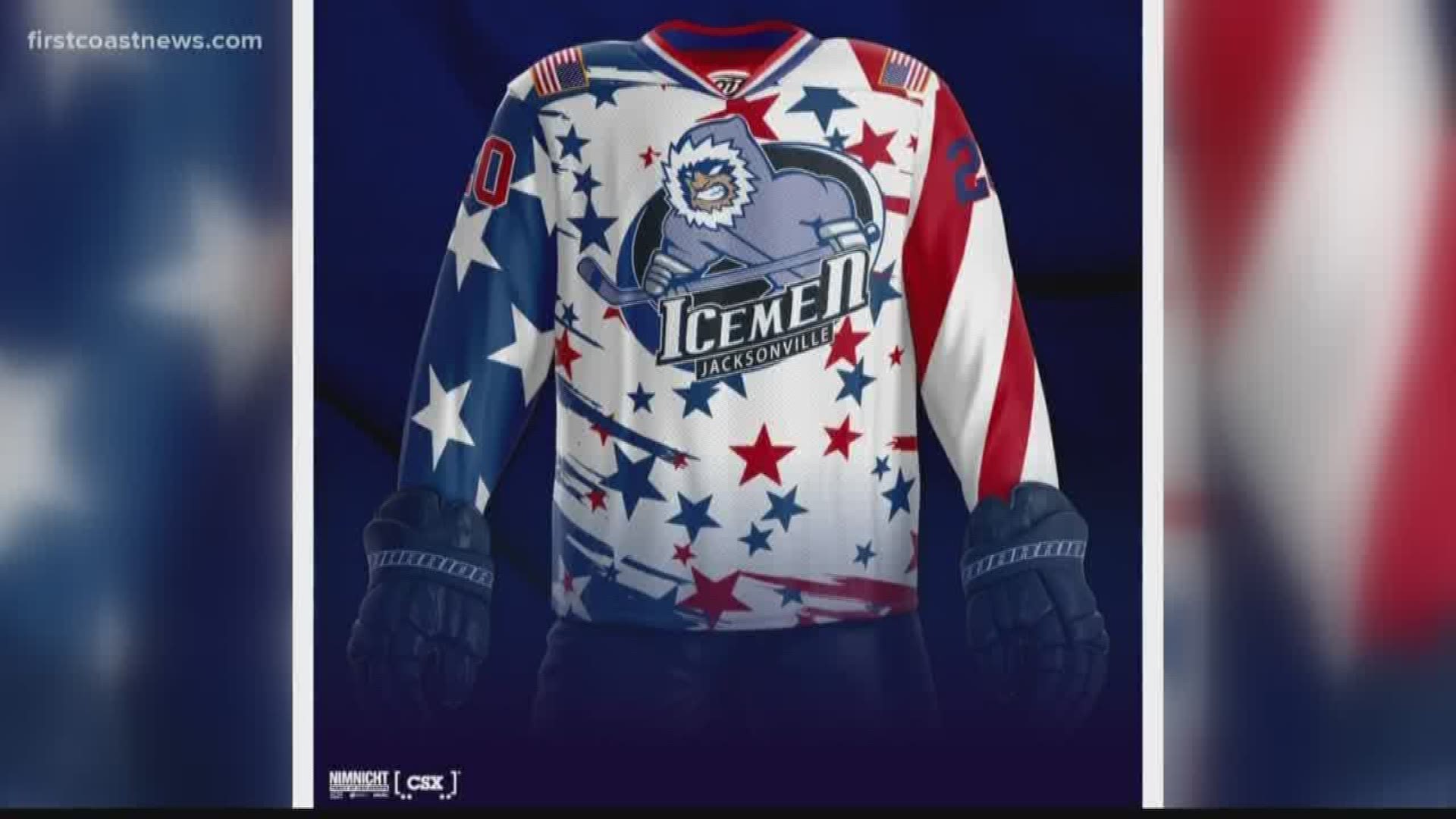 The Jacksonville Icemen will honor veterans and those who are currently serving our country as they host Orlando.