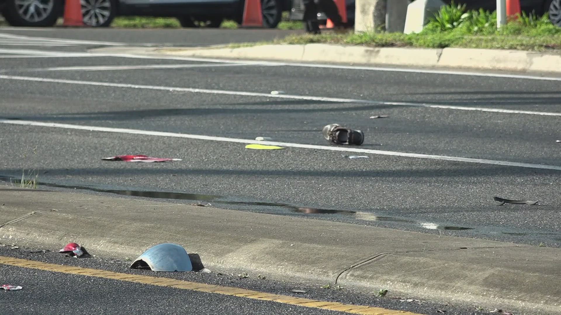 The Jacksonville Sheriff's Office says there was no crosswalk when the man attempted to cross Mayport Road.