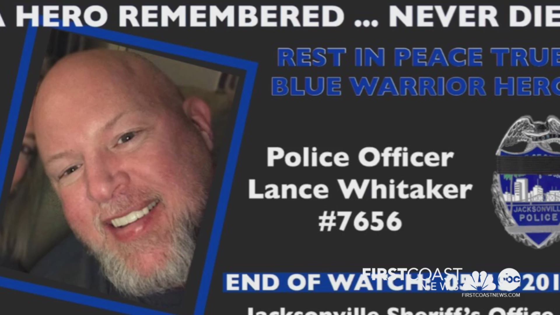 The Jacksonville Sheriff's Office encourages families to line the streets in honor of Officer Lance Whitaker who died in a crash while trying to help others. Here?s what you need to know.