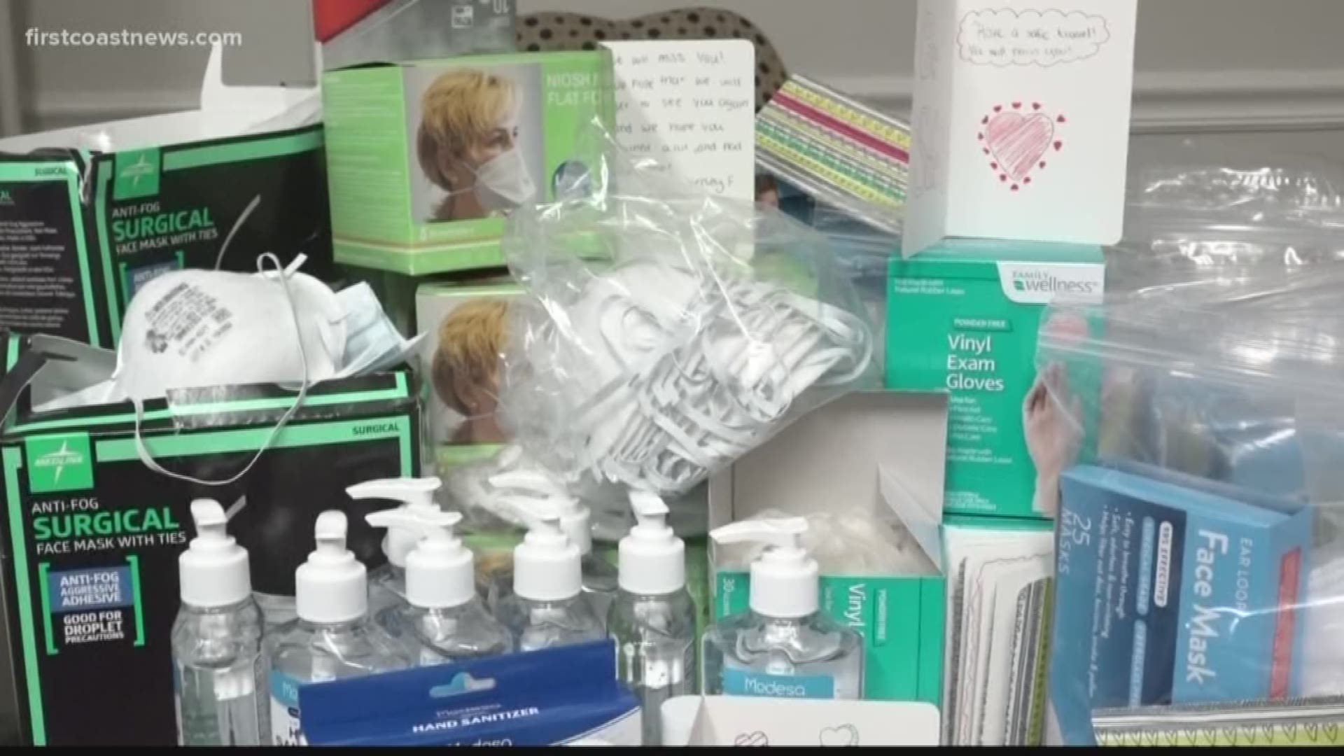 Many of the affected areas in China have run out of medical supplies, so the school is sending families "things that they need to stay healthy and well.”