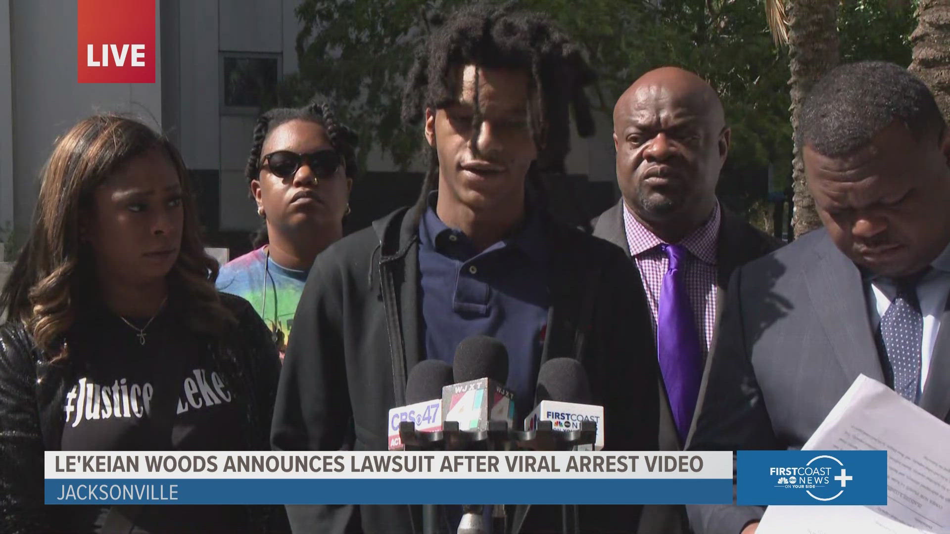 "We're not filing this lawsuit just for the appeasement of Le'Keian... this lawsuit has been filed to try to seek a measure of justice," Woods' attorney said.