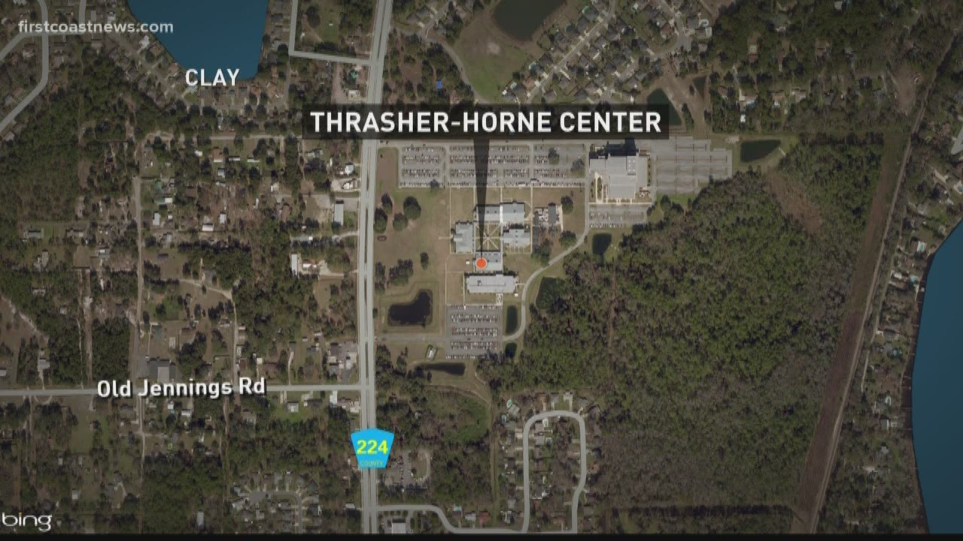 Two people suffered burns after an oxygen tank malfunctioned during an event at the Thrasher-Horne Center.