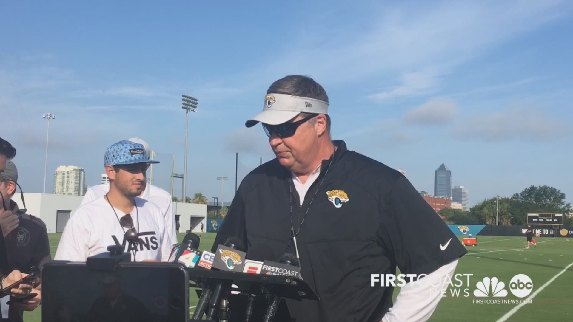Head Coach Doug Marrone is confident and pleased with where the Jaguars are right now.