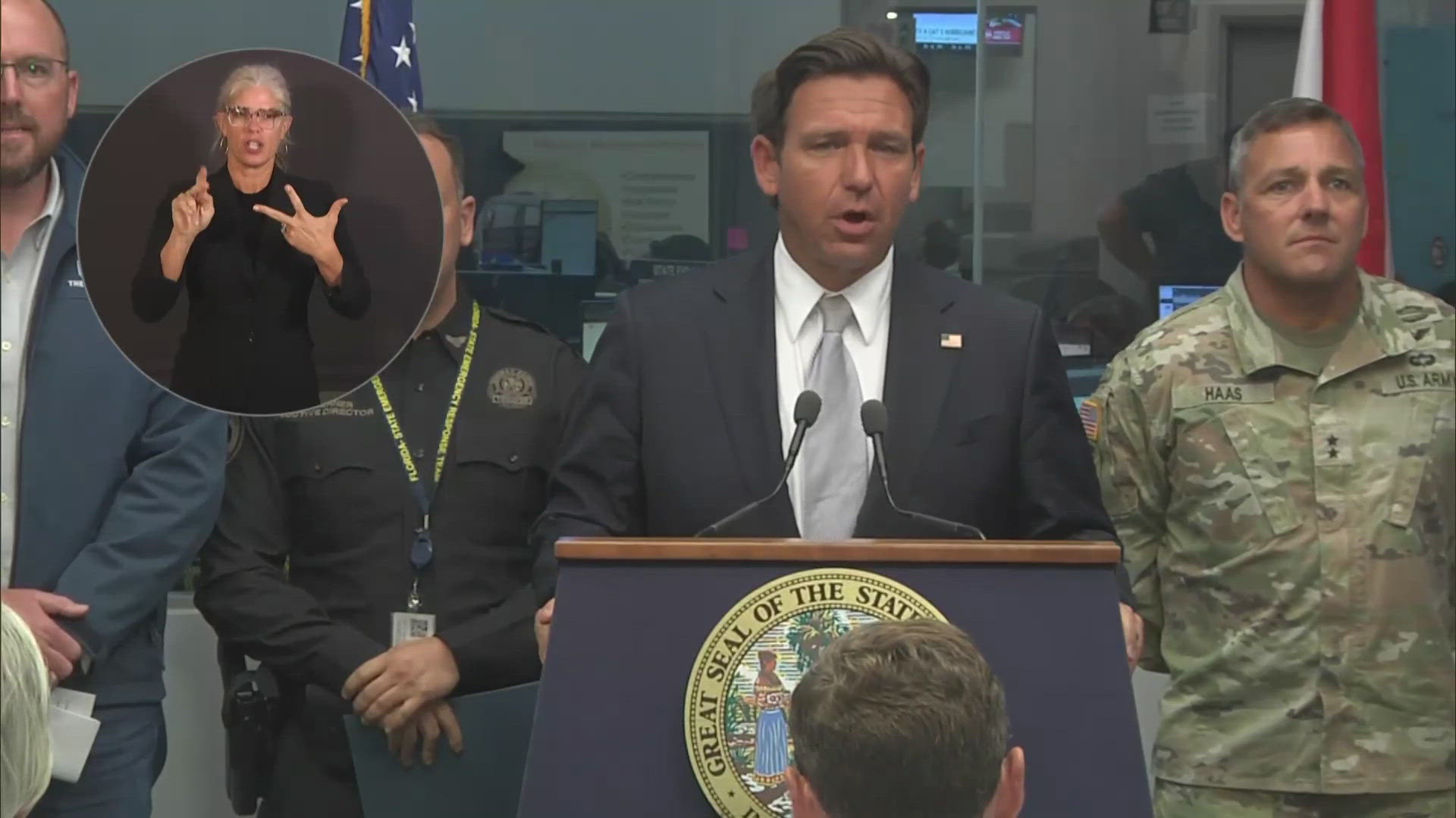 Gov. DeSantis provides update on Hurricane Milton as it eyes Florida landfall