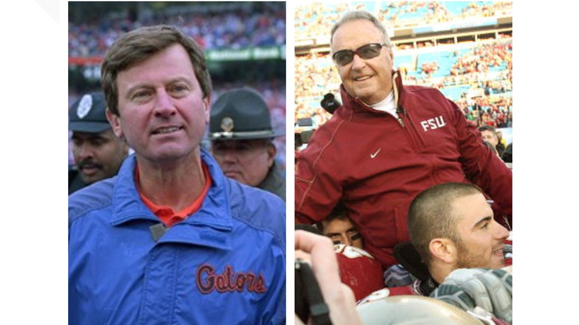 30 Years Later Spurrier Bowden S First Game Against Each Other Firstcoastnews Com