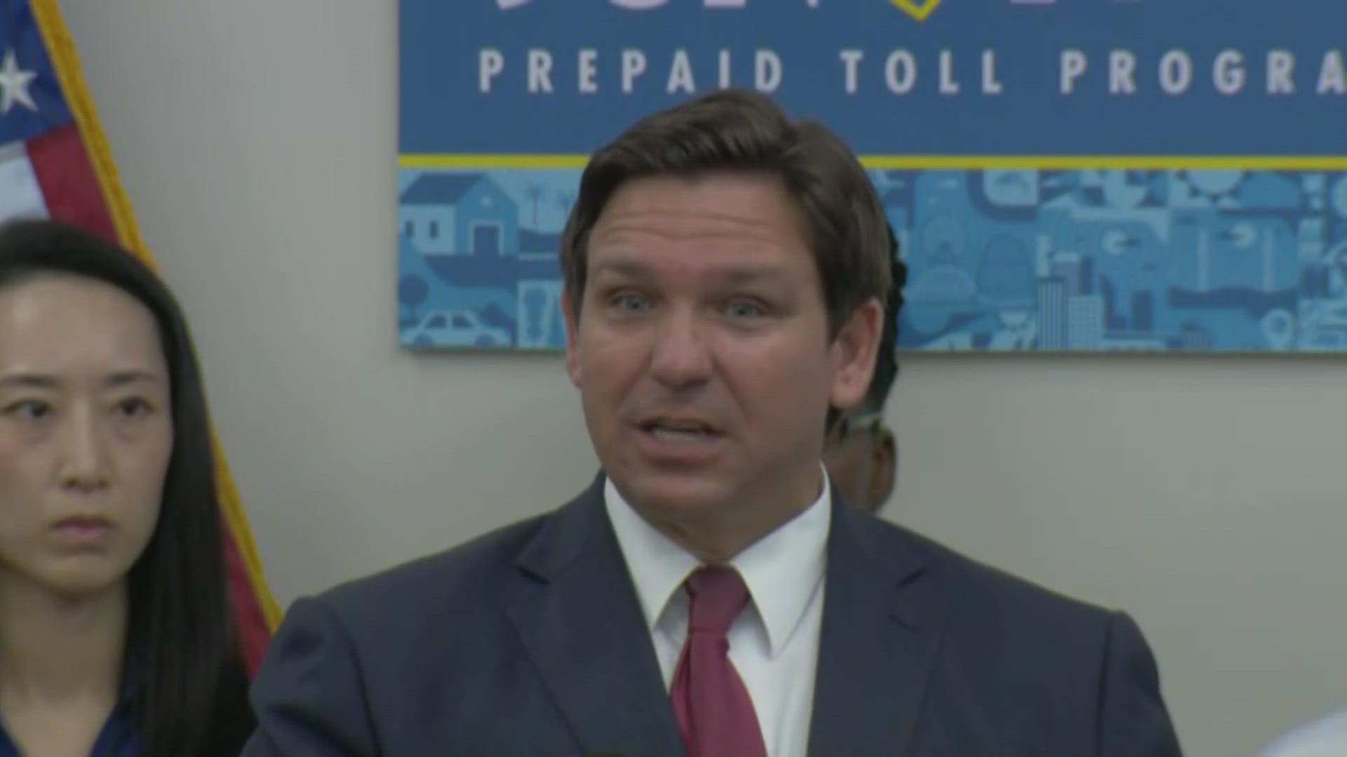 Gov. Ron DeSantis announced Thursday the SunPass Savings Program, which will credit drivers up to 25% of their tolls back to them every month for the next six months