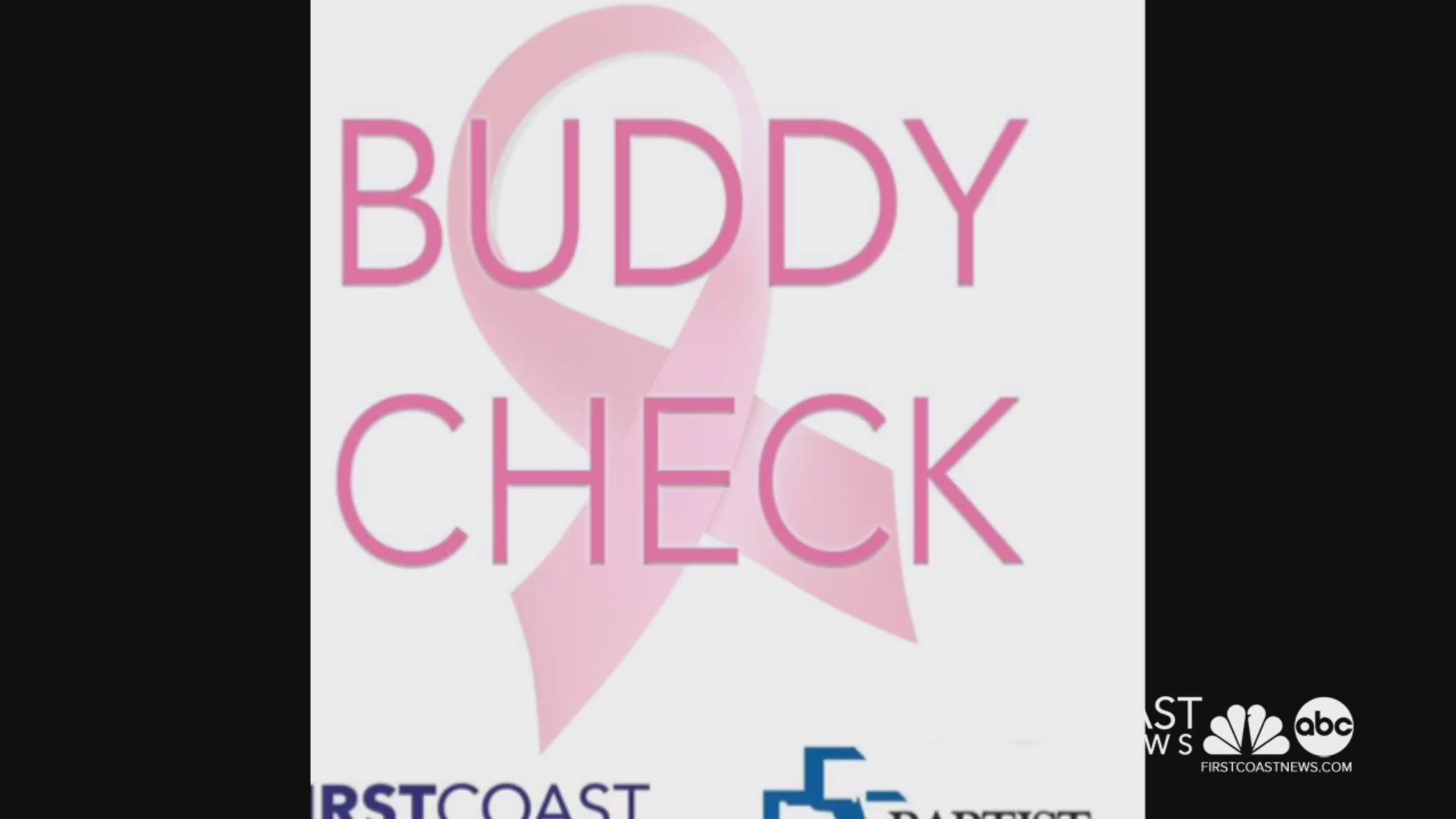 Al Stallings has composed a song about Buddy Check 12 because he says it helped save his life and his son's life. Both men have beaten breast cancer.