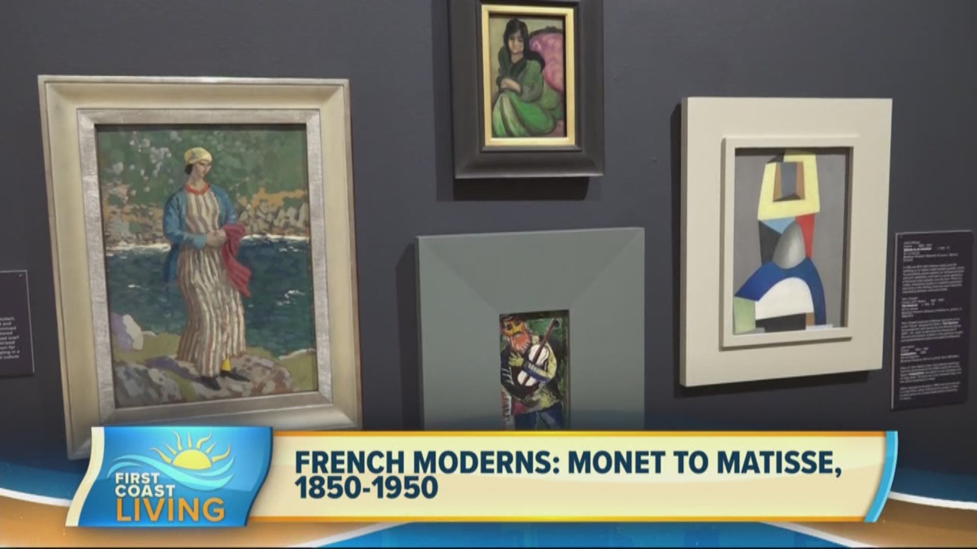 Travel both back in time and to France all through a canvas and other artworks at the French Moderns: Monet to Matisse, 1850-1950 exhibit at the Cummer Museum of Art & Garden.