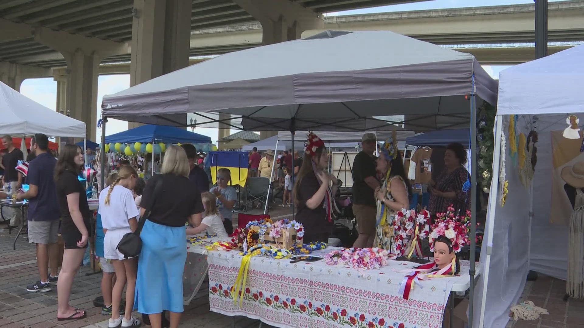 Jacksonville's Ukrainian Art Festival celebrated culture amid ongoing conflict, bringing families and artists together to share heritage through music and dance.