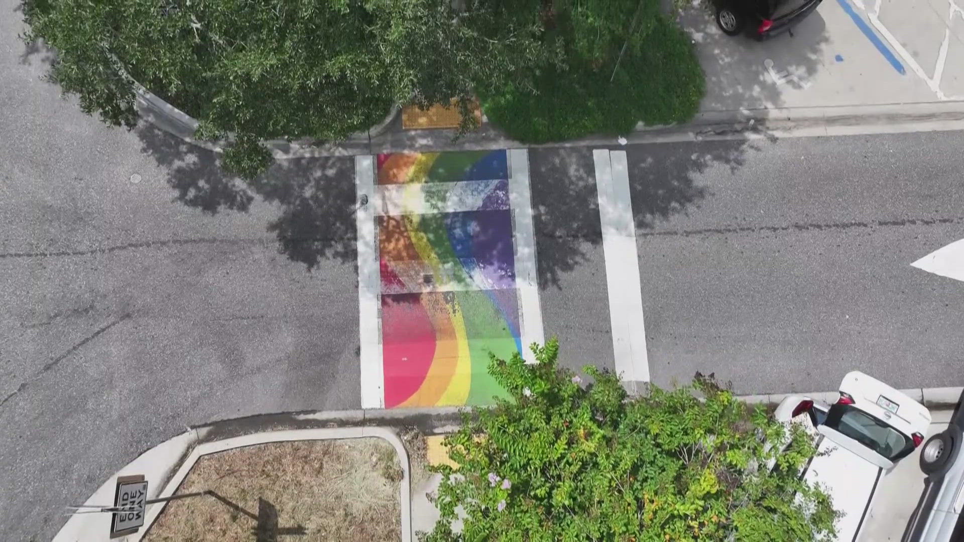 The Florida Department of Transportation says six painted crosswalks and murals in Jacksonville do not meet traffic standards. The city must remove them by Sept. 4. 