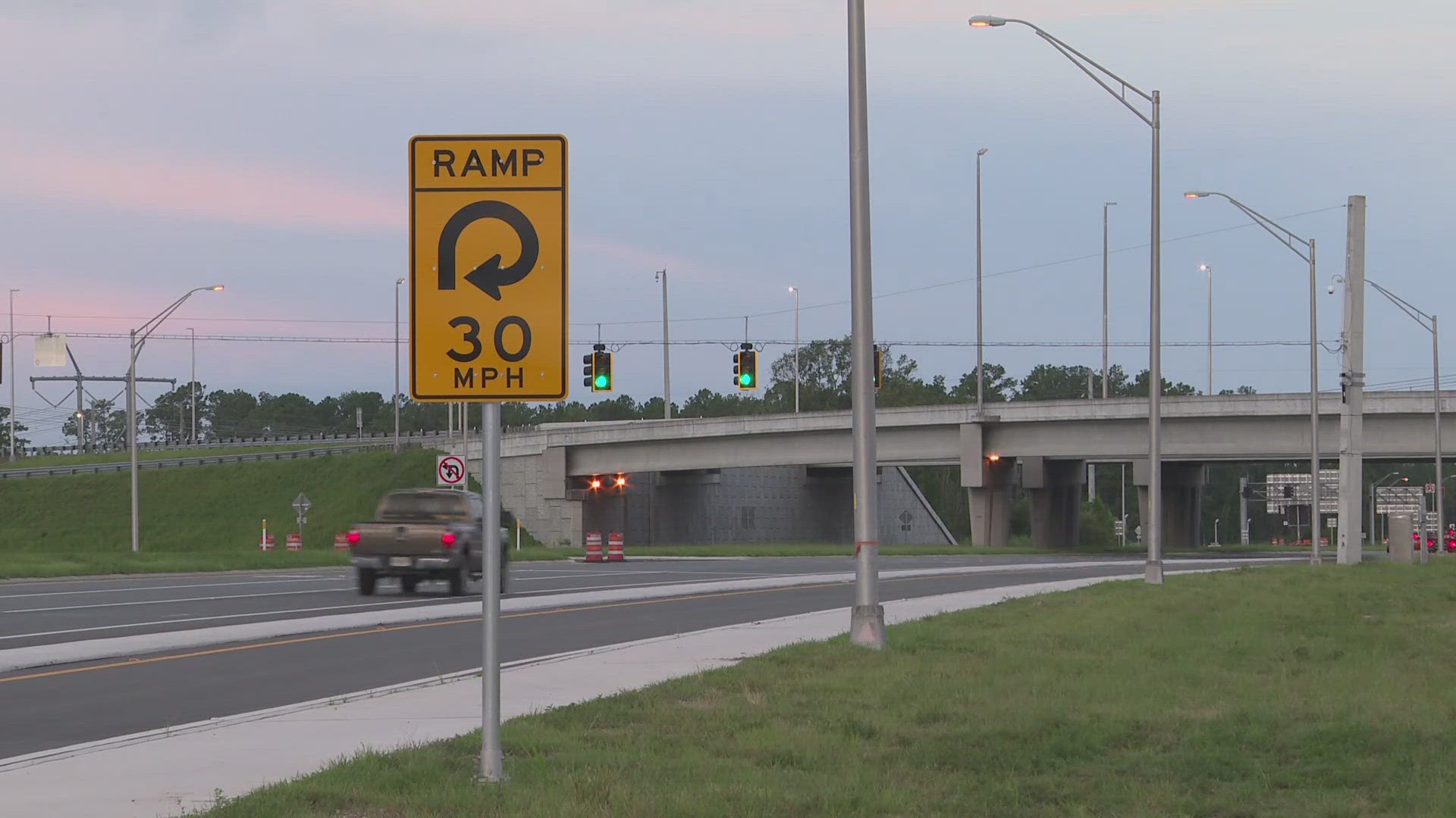The expressway is a toll road, but FDOT says tolls won't go into effect until Sept. 15.