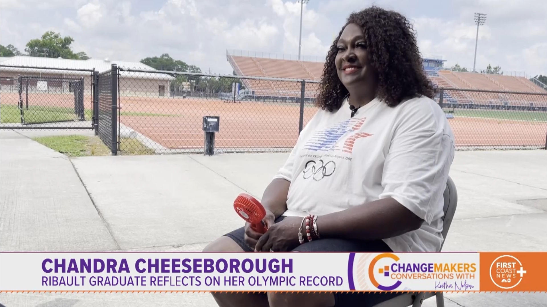 Olympic gold medalist and Jean Ribault High School graduate Chandra Cheeseborough reflects on her time as an Olympian and her unbroken 20-year Olympic trial record.