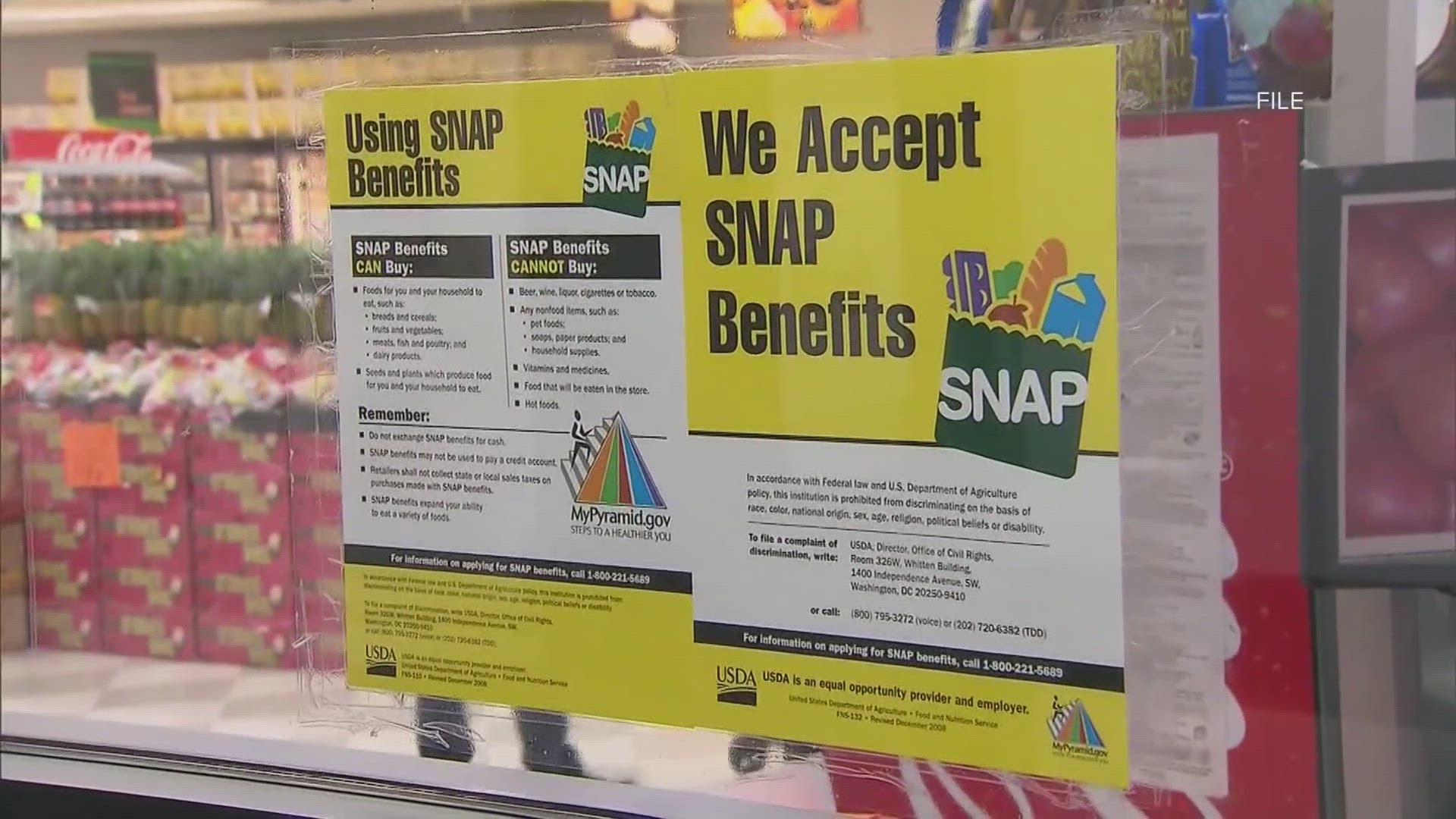 1 in 5 families in Duval County rely on SNAP to put food on the table. If the government shutdown continues into November, those benefits could be delayed. 