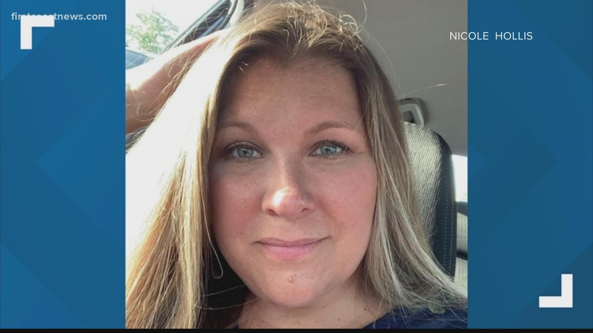 Nicole Hollis, a third-grade teacher at River City Science Academy's Mandarin campus, died Saturday. She was 39.