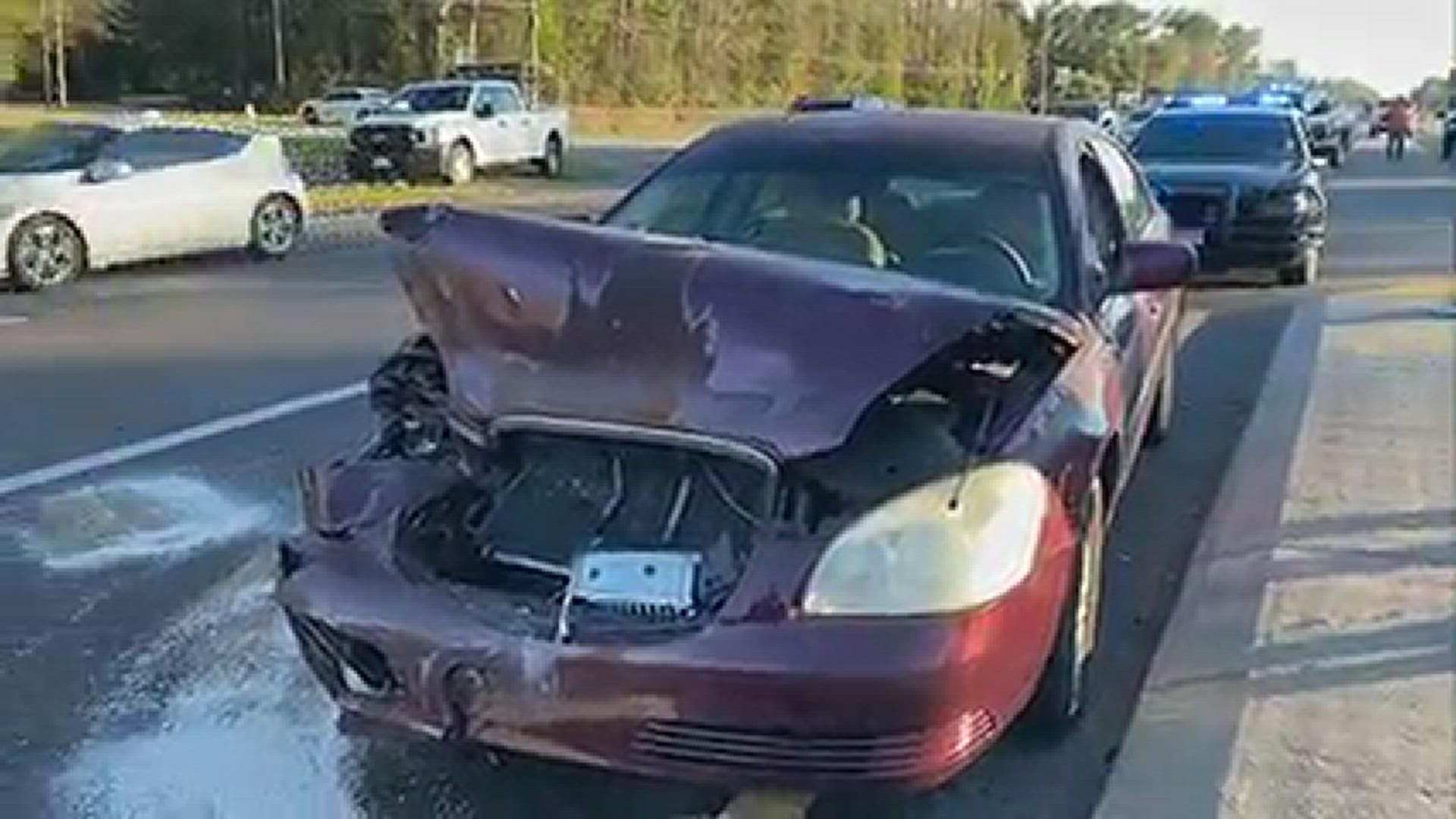 The crash happened Monday, sometime around 4 pm, on Highway 17 near Hibernia