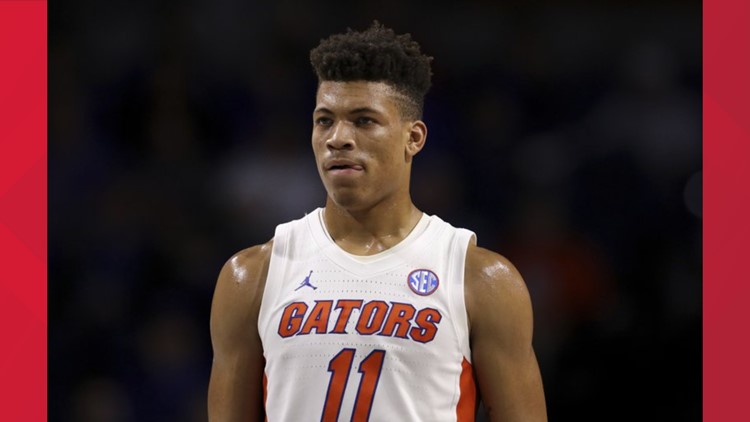 Florida’s Johnson hospitalized after collapsing on court
