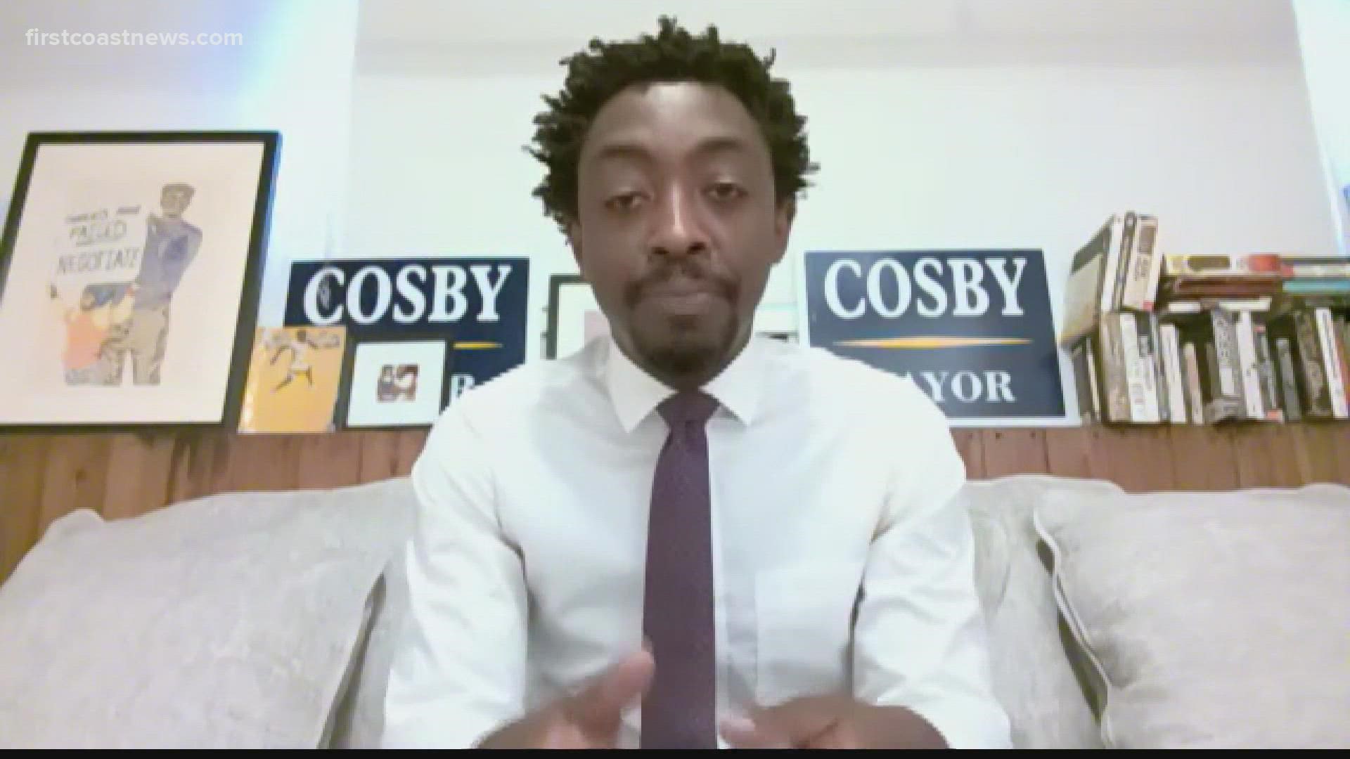 Cosby Johnson, 36, will become the 60th mayor of Brunswick, Georgia on January 5, 2022.
