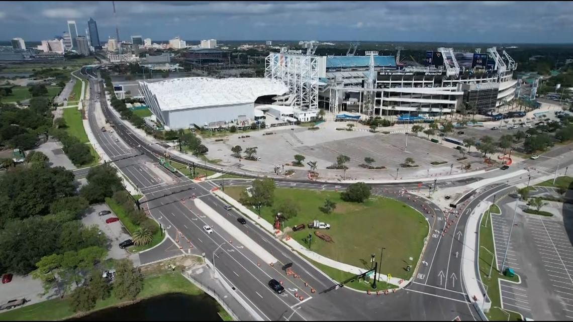 Parking, London game, construction timetable: Jaguars answer questions  about 'Stadium of the Future' – Action News Jax