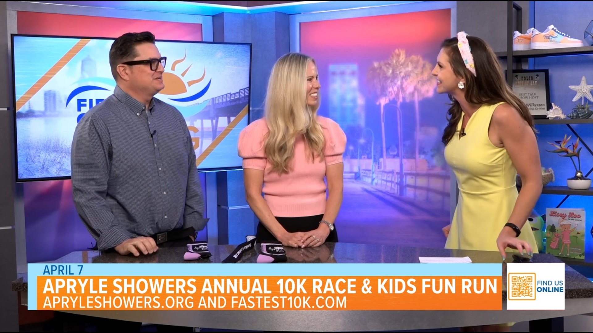 The Apryle Showers 10K race and fun run will be on April 7th in Nocatee.