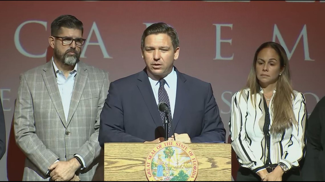 Florida governor discusses monoclonal antibody treatment