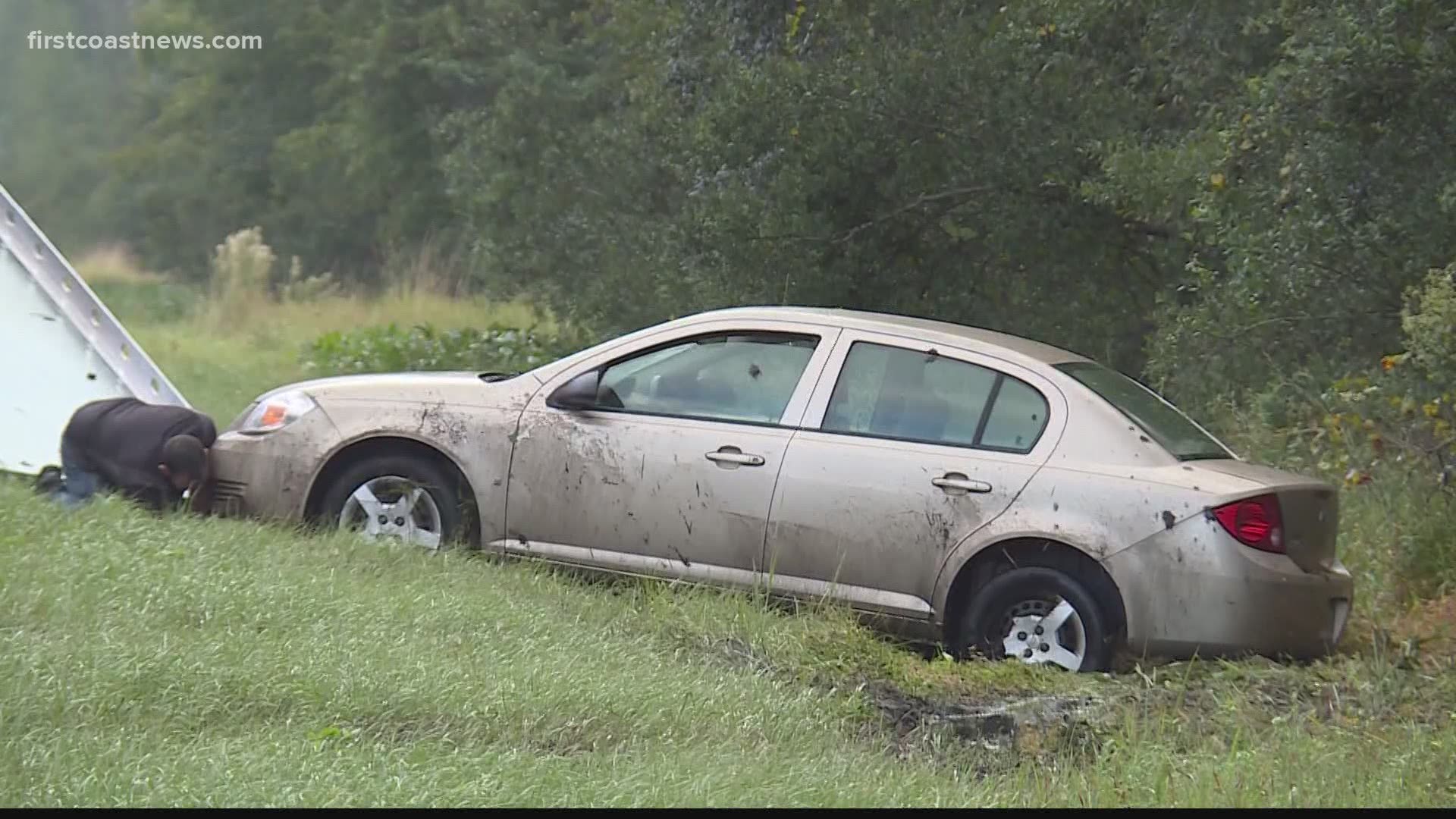 Florida Highway Patrol was called to the crash around 6 a.m. west of US-301 on I-10.